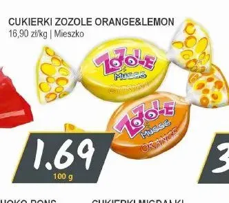 Cukierki Zozole Orange & Lemon promocja w Słoneczko