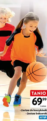 Zestaw do koszykówki promocja w Intermarche
