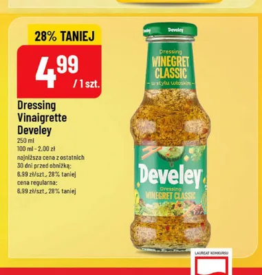 Dressing Winegret Classic Develey promocja w POLOmarket