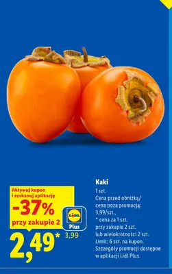 Kaki promocja w Lidl