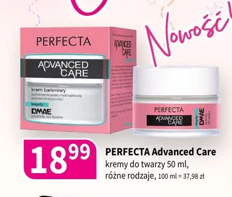 Krem do twarzy Perfecta Advanced Care promocja w Drogerie Polskie