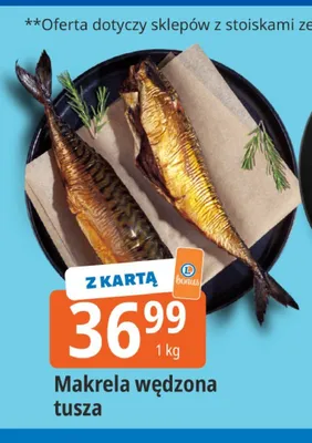 Makrela wędzona tusza promocja w Leclerc