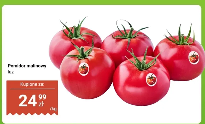Pomidor malinowy luz promocja w Dino