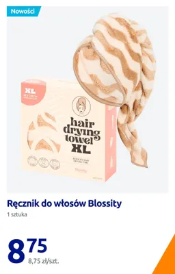 Ręcznik do włosów Blossity promocja w Action