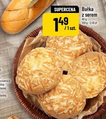 Bułka z serem promocja w POLOmarket