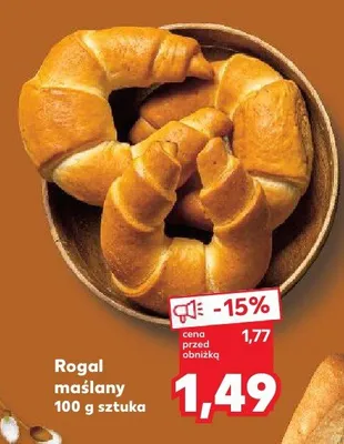 Rogal maślany promocja w Kaufland