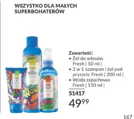 Wszystko dla małych superbohaterów promocja w AVON