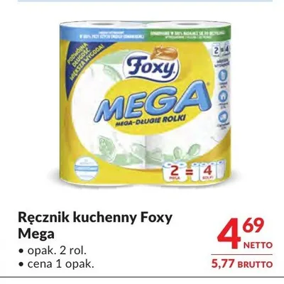 Ręcznik kuchenny Foxy Mega 2-pak promocja w Makro