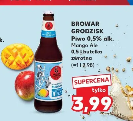 Piwo Grodzisk Mango Ale promocja w Kaufland