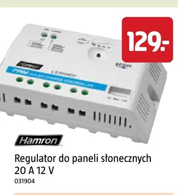 Regulator do paneli słonecznych Hamron promocja w Jula