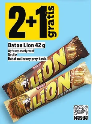 Baton Lion Nestlé promocja w TOPAZ