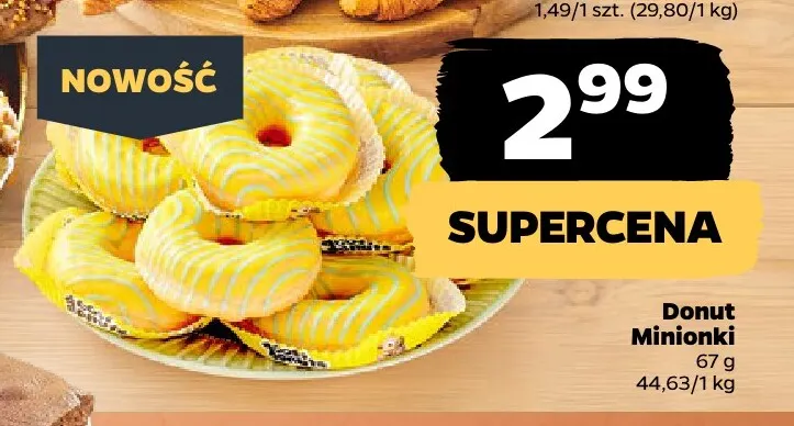 Donut Minionki promocja w Netto