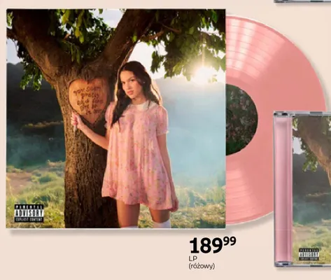 Płyta winylowa Olivia Rodrigo you seem pretty sad for a girl so in love różowy promocja w Empik