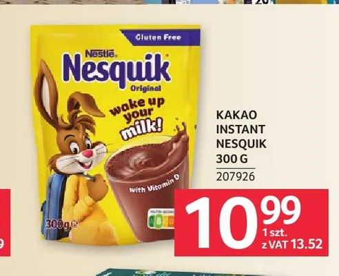 Kakao instant Nesquik promocja w Selgros