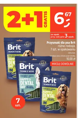 Przysmaki dla psa Brit promocja w Dealz