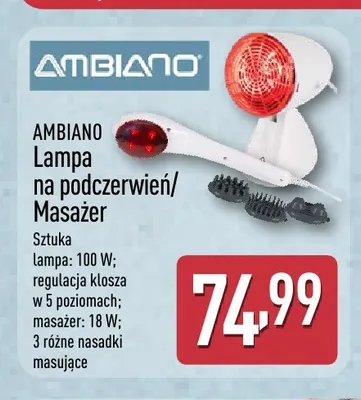 Masażer Ambiano promocja w Aldi