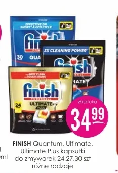 Kapsułki do zmywarek Finish Quantum promocja w Drogerie Jasmin