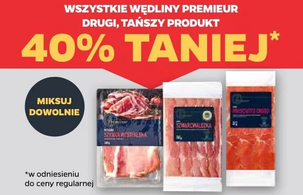 Szynka westfalska Premieur promocja w Netto