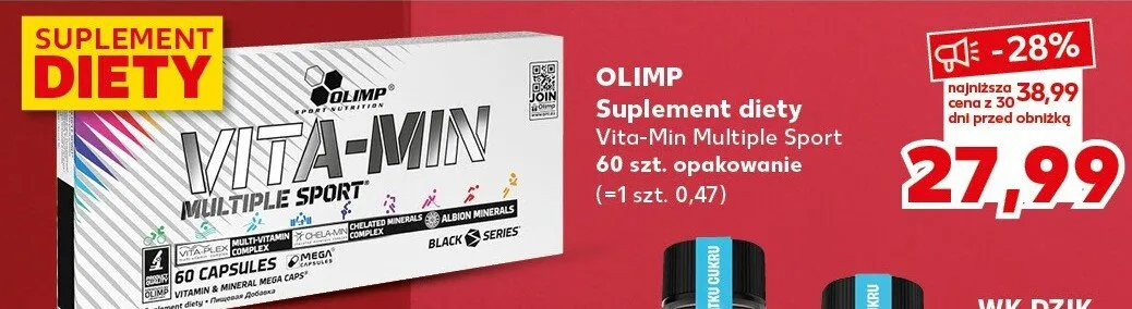 Suplement diety Vita-Min Multiple Sport 60 szt. opakowanie promocja w Kaufland