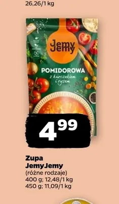 Zupa pomidorowa z makaronem i ryżem JemyJemy promocja w Netto