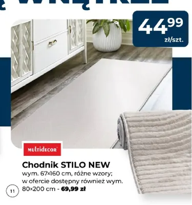 Chodnik Stilo New 67x160 cm Multidecor promocja w PSB Mrówka