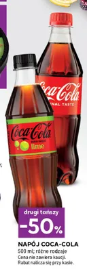 Napój Coca-Cola Zero Sugar Lime promocja w Stokrotka