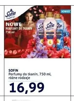 Perfumy do tkanin Sofin promocja w Blue Stop
