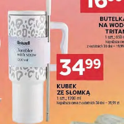 Kubek ze słomką promocja w Stokrotka