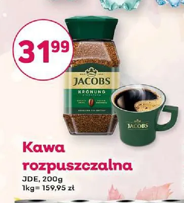 Kawa rozpuszczalna Jacobs Krönung promocja w Bliski
