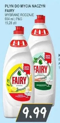 Płyn do mycia naczyń Fairy Cytryna promocja w Słoneczko