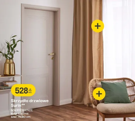 Skrzydło drzwiowe Surin promocja w Castorama