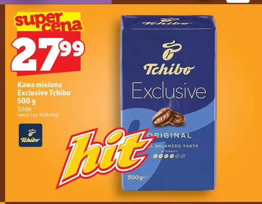Kawa mielona Exclusive Tchibo promocja w TOPAZ
