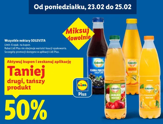 Nektar pomarańczowy promocja w Lidl