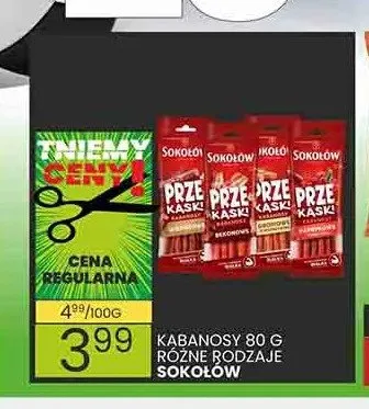 Kabanosy Sokołów promocja w Wafelek