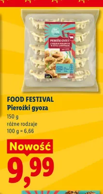 Pierożki gyoza Food Festival promocja w Lidl