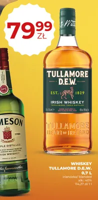 Whiskey Tullamore D.E.W. promocja w Duży Ben