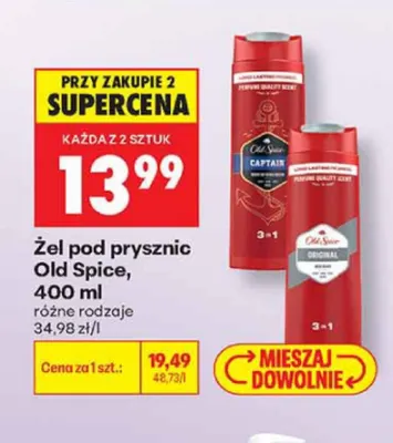 Żel pod prysznic original Cien men promocja w Biedronka