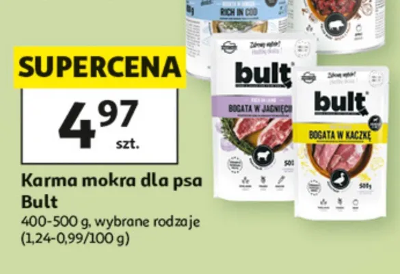 Karma mokra dla psa Bult Rich in Cod promocja w Auchan