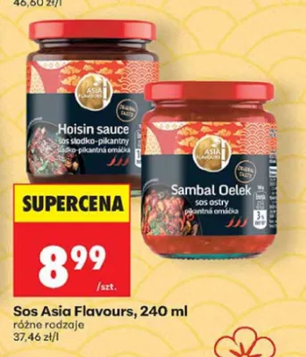 Sos Sambal Oelek Asia Flavours promocja w Biedronka