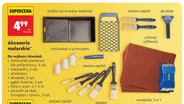 Miniwałek piankowy NITEO 4-pak promocja w Biedronka