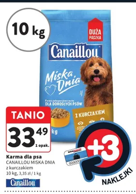 Karma dla psa Canaillou Miska Dnia z kurczakiem promocja w Intermarche