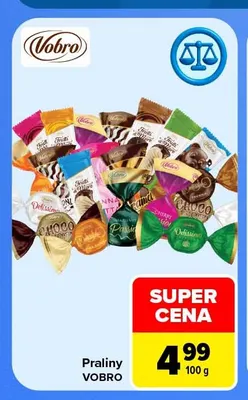 Praliny Vobro promocja w Carrefour Market