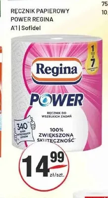 Ręcznik papierowy Regina Power promocja w Sedal