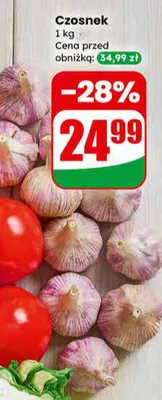 Czosnek promocja w Dino