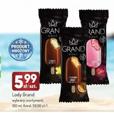 Lody Grand Cosmopolitan promocja w Avita