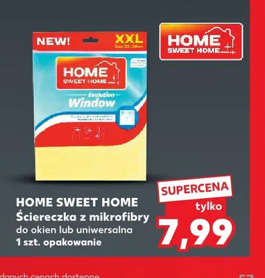 Ściereczka z mikrofibry uniwersalna Home Sweet promocja w Kaufland