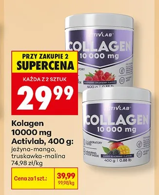 Kolagen 10000 mg Activlab jeżyna-mango promocja w Biedronka