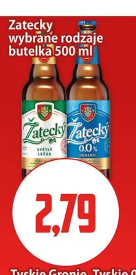Piwo bezalkoholowe Zatecky Nealko promocja w Kupiec