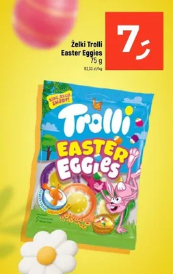 Żelki Easter Eggies promocja w Dealz