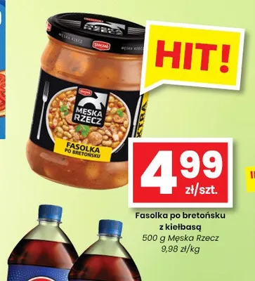 Fasolka po bretońsku z kiełbasą Męska Rzecz promocja w emma MARKET